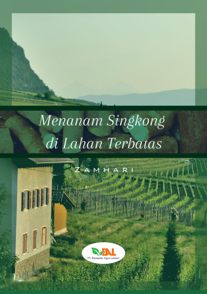 Sampul buku Menanam Singkong di ...